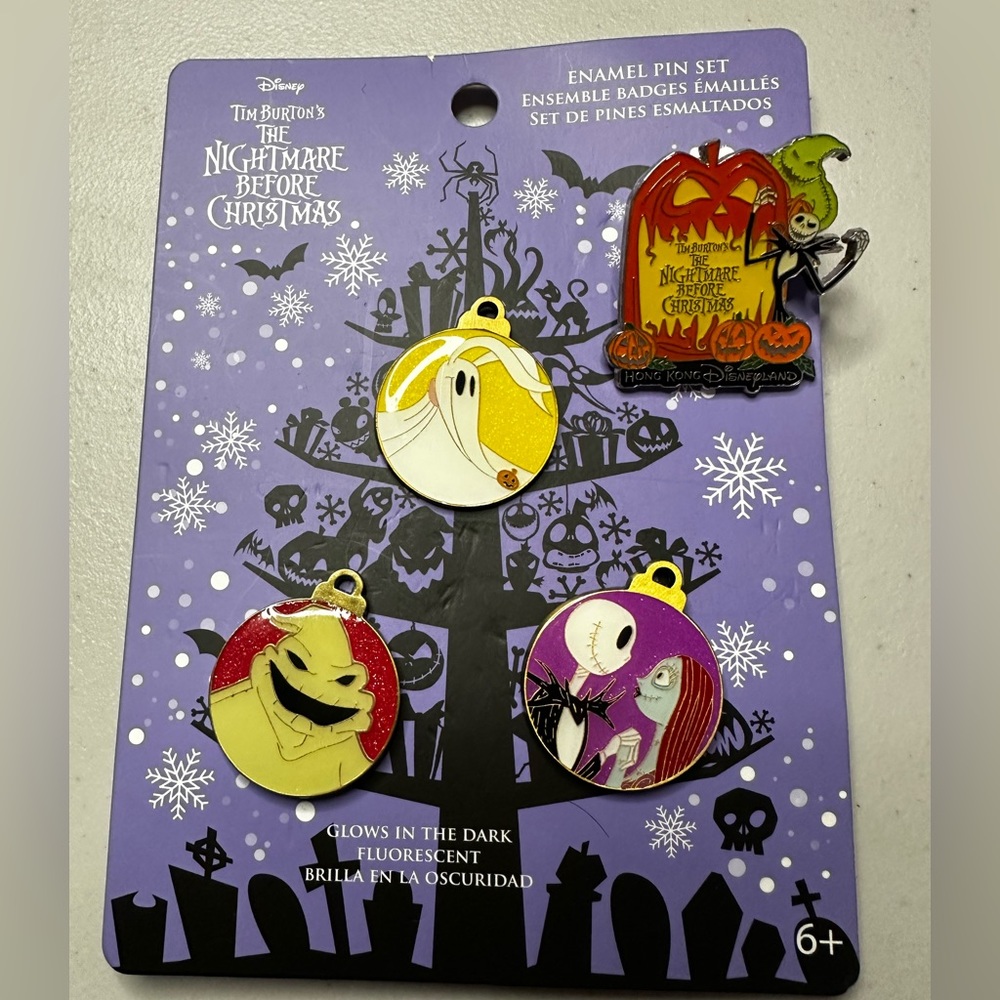 NBC Hong Kong Limited Release Pin & NBC Ornament Pin Set